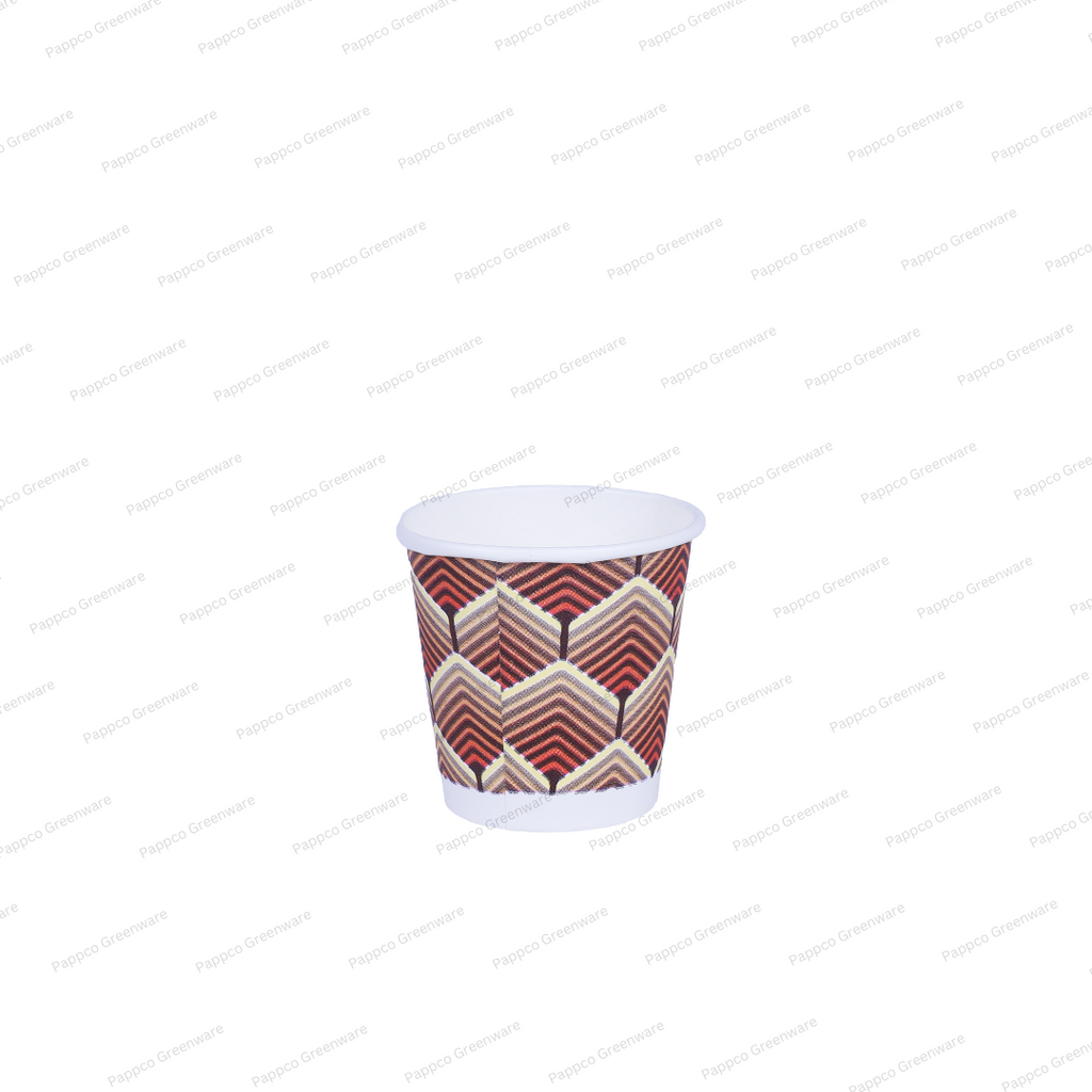 100ml Single Wall Paper Cup With Sipper Paper Lid