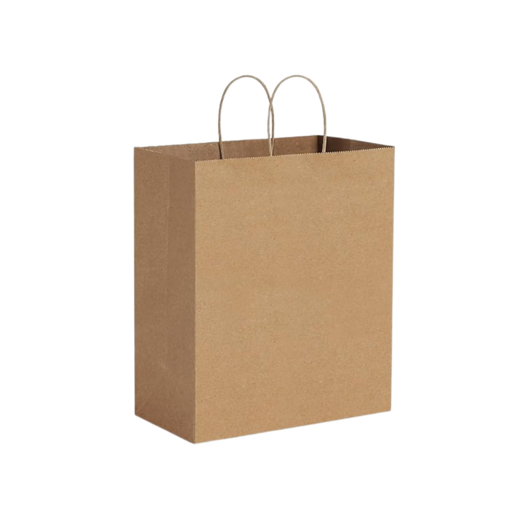 11.8x7.5x14 Inches Kraft Paper Bag with Handle